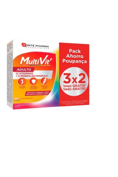 FORTÉ PHARMA - Forté Pharma Energy Multivit Adult 84 Comp