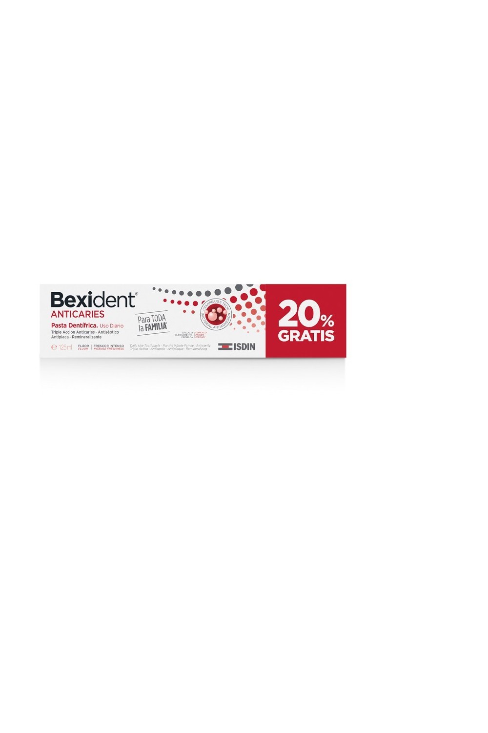 Isdin Bexident Anti Cavity Toothpaste 125ml