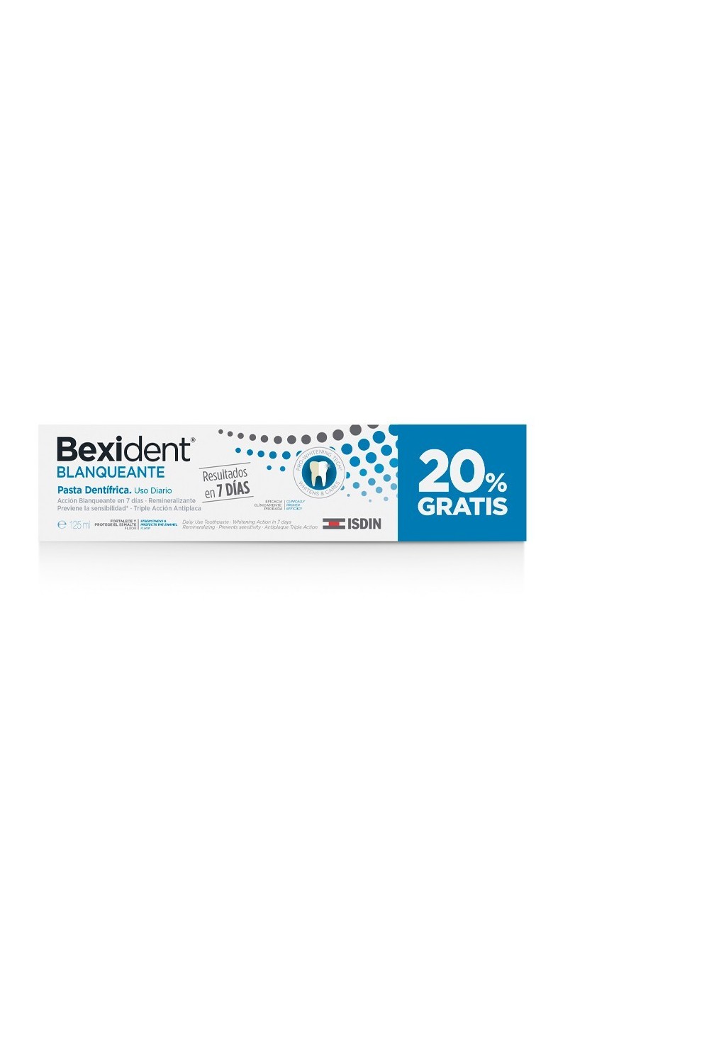 Isdin Pack Bexident Whitening Paste 20% Extra 125ml