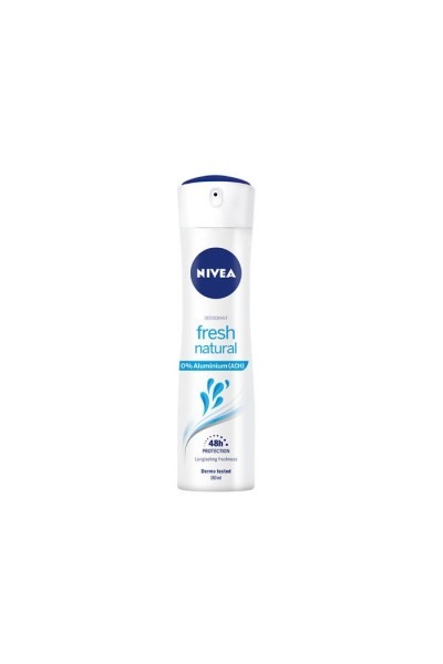 Nivea Fresh Natural 0% Aluminuim Deodorant Spray 150ml