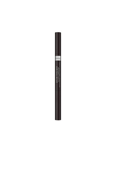 Rimmel London Brow This Way Fill And Sculp Eyebrow Definer 004 Soft Black 0.25g