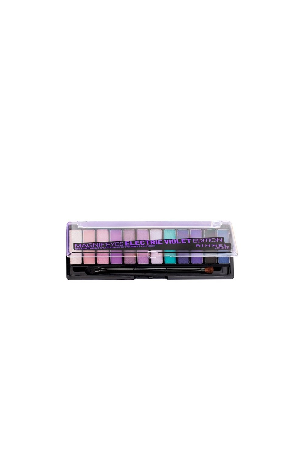 Rimmel London Magnif'Eyes Eyeshadow Palette 008 Electric Violet 12 Shades