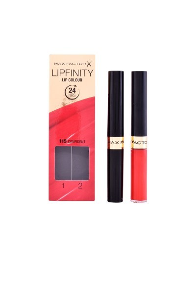 Max Factor Lipfinity Lipcolour 24h 115 Confident 2ml