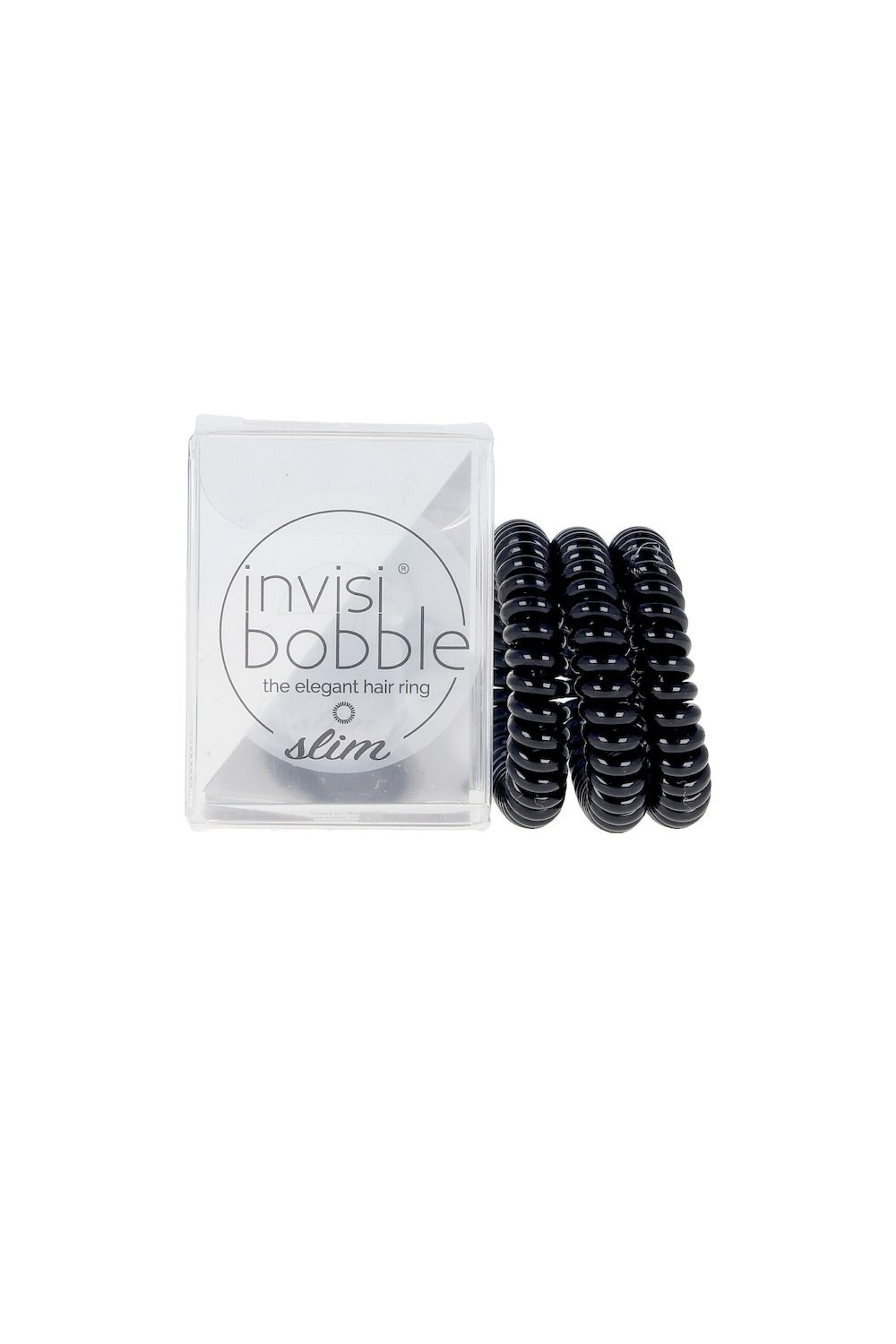 Invisibobble Hair Ring Slim Black 3 Pieces