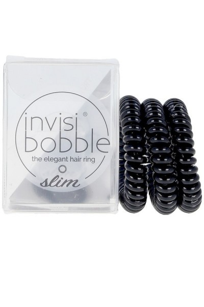 Invisibobble Hair Ring Slim Black 3 Pieces