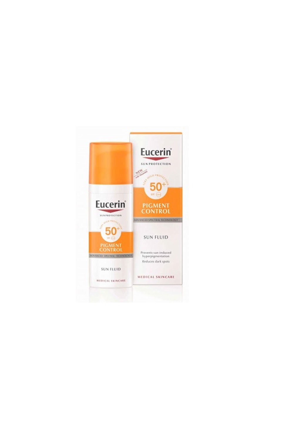 Eucerin Sun Protection Fluid Pigment Control Spf50 Hyperpigmentation Skins 50ml