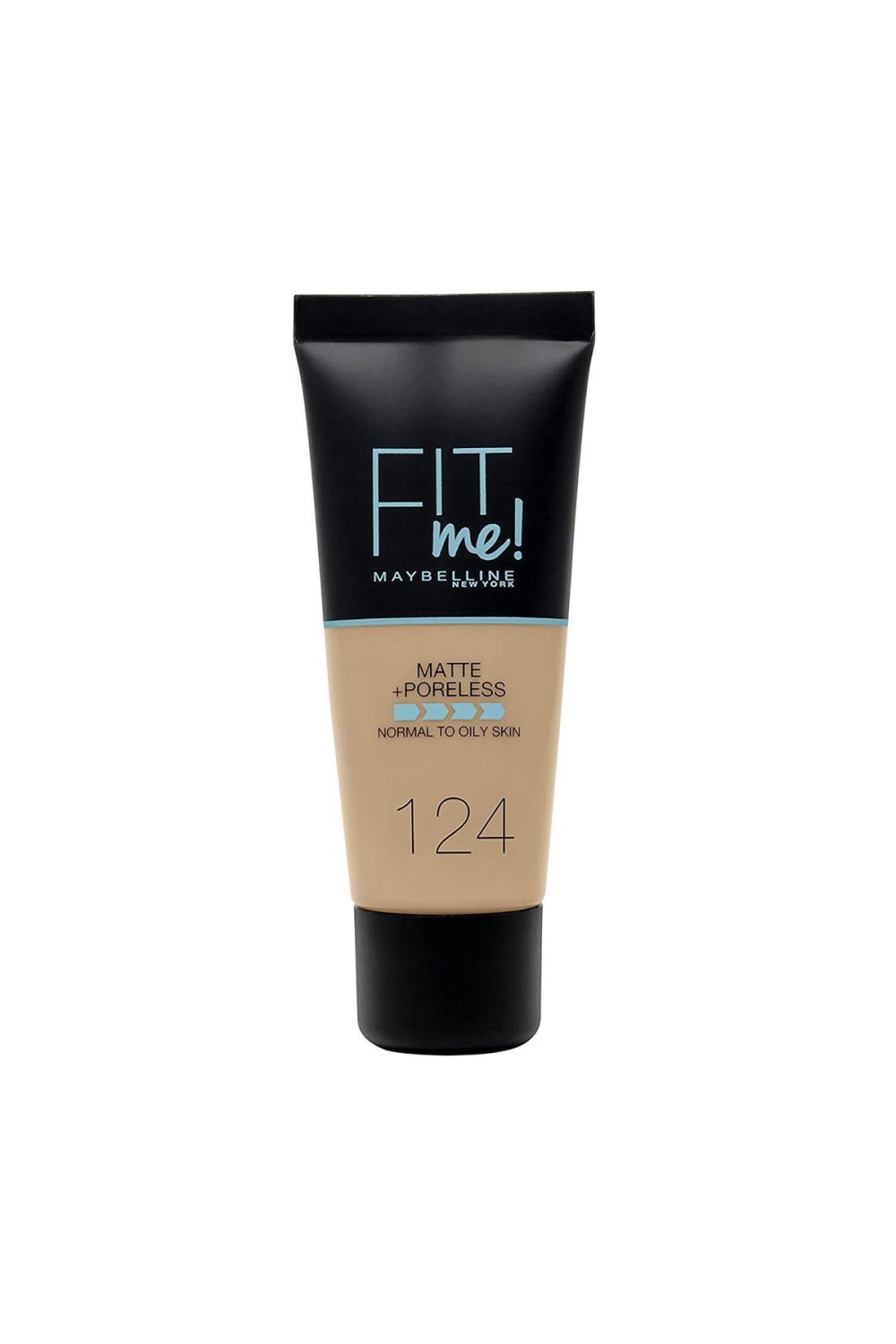 Maybelline Fit Me Matte + Poreless Foundation 124 Soft Sand 30ml