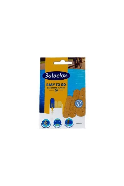 Salvelox Easy to Go Water Resistant 24 pcs