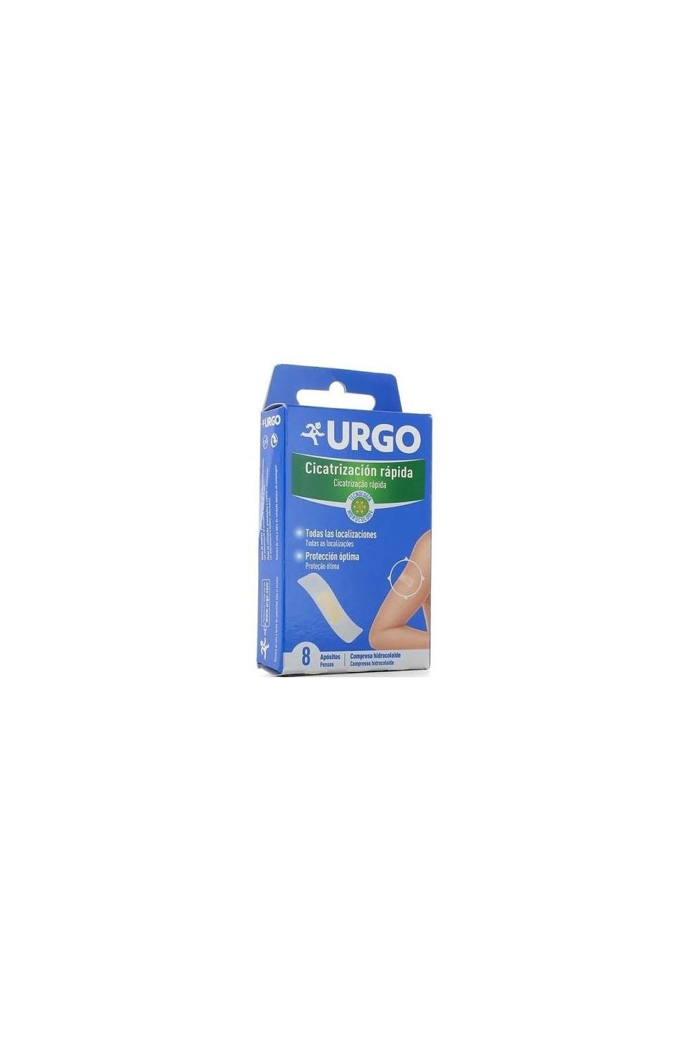 Urgo Rapid Hydrocolloid Healing Dressings 8uts