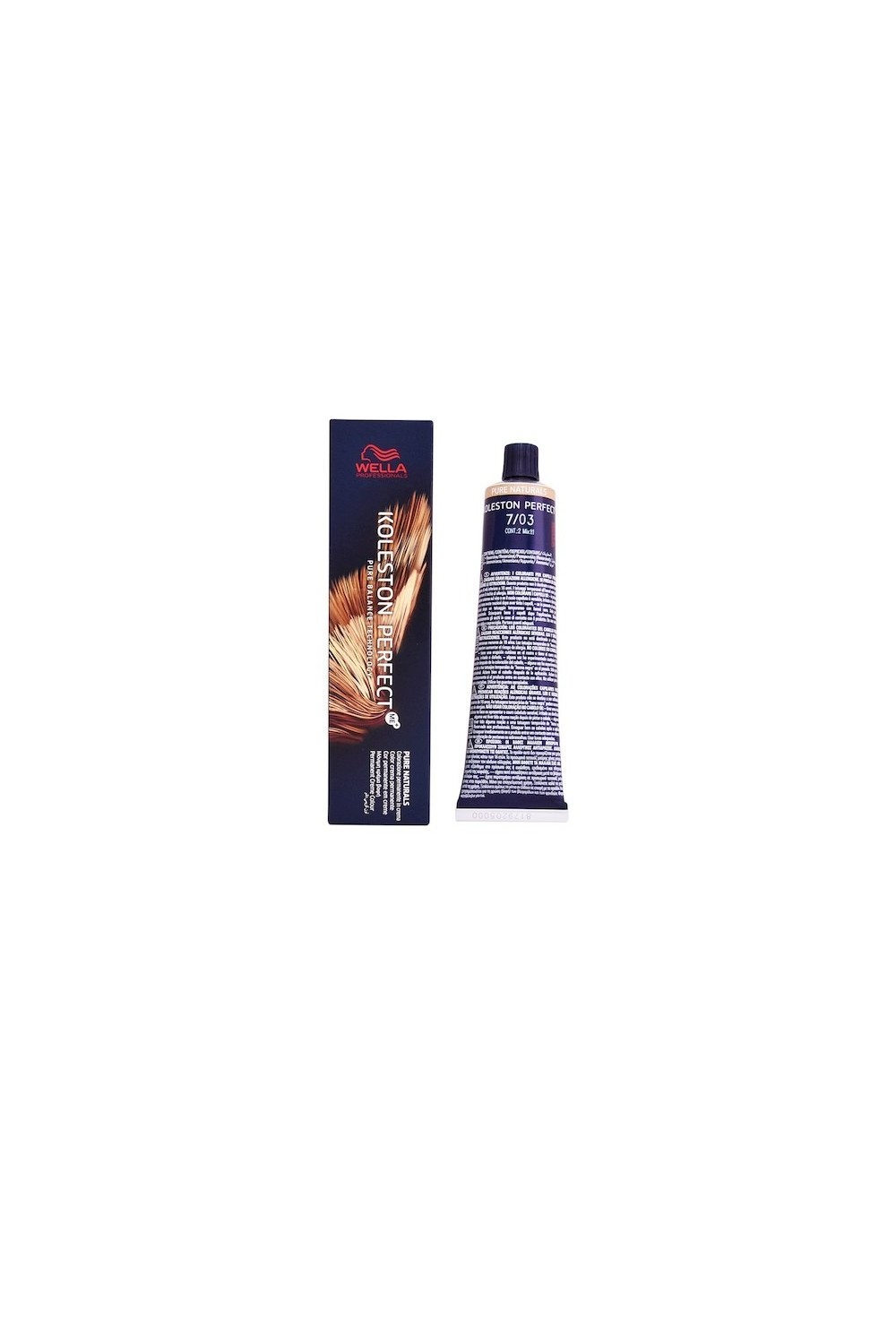 Wella Koleston Perfect Me+ 7/03 Pure Naturals 60ml