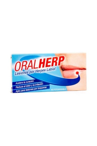 Oralherp Transparent Cream For Cold Sores 6ml