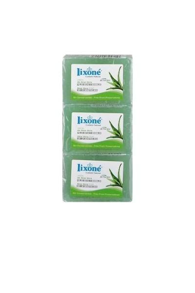 LIXONÉ - Lixoné Aloe Vera Soap Dry Or Sensitive Skin 3x125g