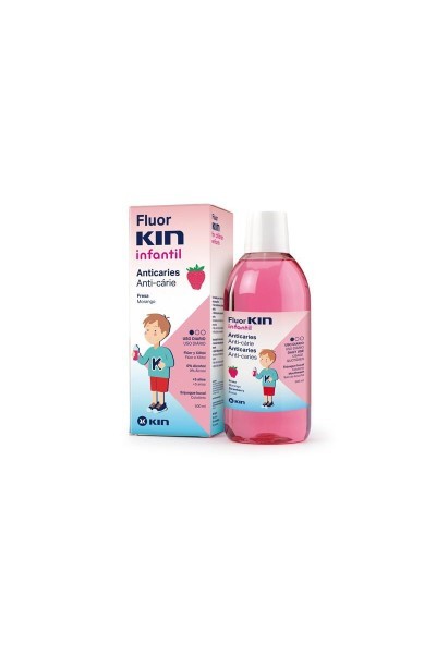 Fluorkin Infantil Enjuague Fresa 500ml