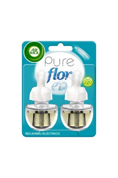 Air-Wick Pure Flor Electric Air Freshener Refill 2 Units