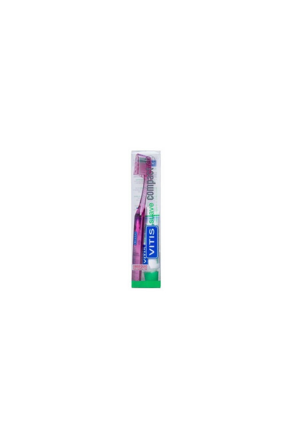 Vitis Compact Soft Toothbrush Aloe 15ml