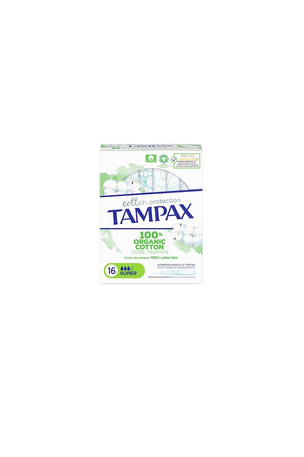 Tampax Organic Super Tampon 16 Units