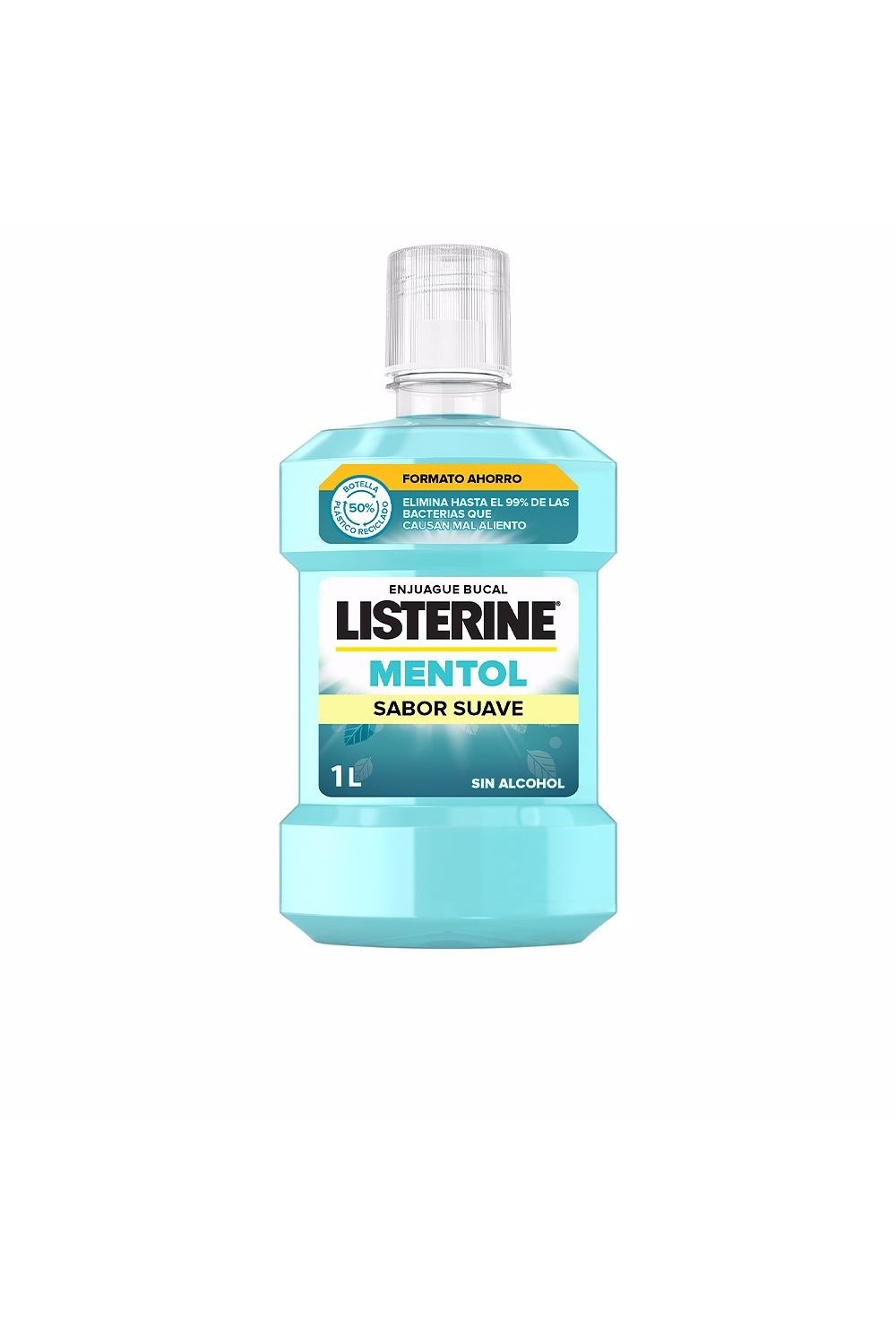 Listerine Zero Alcohol Mouthwash Soft Mint 1000ml