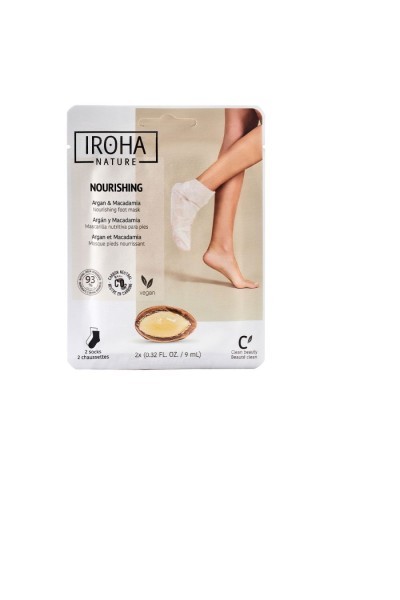 Iroha Nature Argan y Macadamia Nourishing Socks 1 U