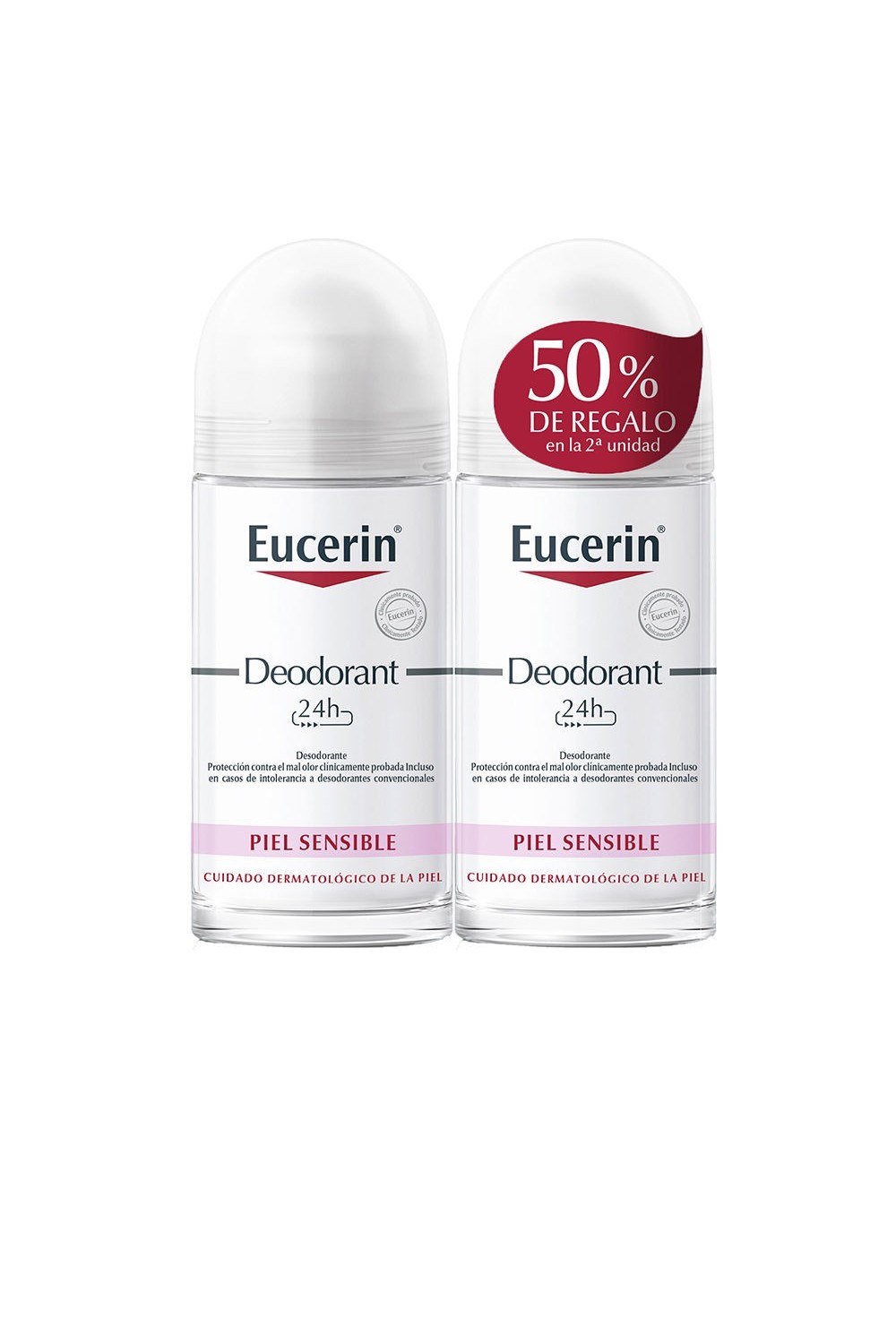 Eucerin Roll On Deodorant Sensitive Skin 2x50ml