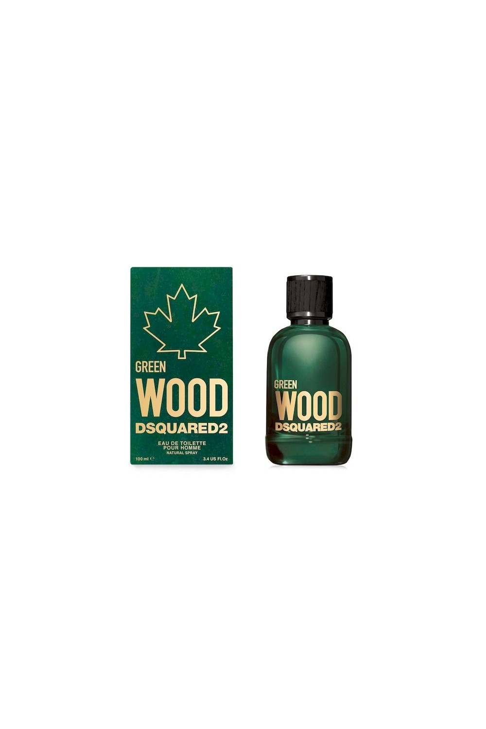 Dsquared2 Green Wood Pour Homme Eau De Toilette Spray 100ml