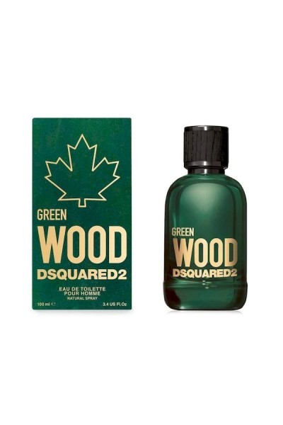 Dsquared2 Green Wood Pour Homme Eau De Toilette Spray 100ml