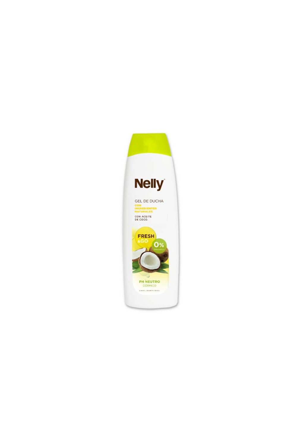 Nelly Bath Gel Fresh & Go Coconut 600ml