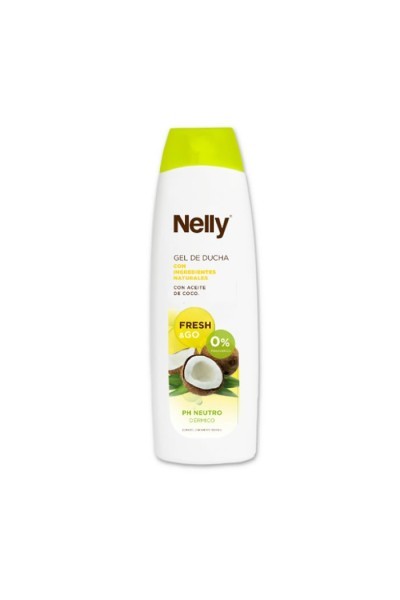 Nelly Bath Gel Fresh & Go Coconut 600ml