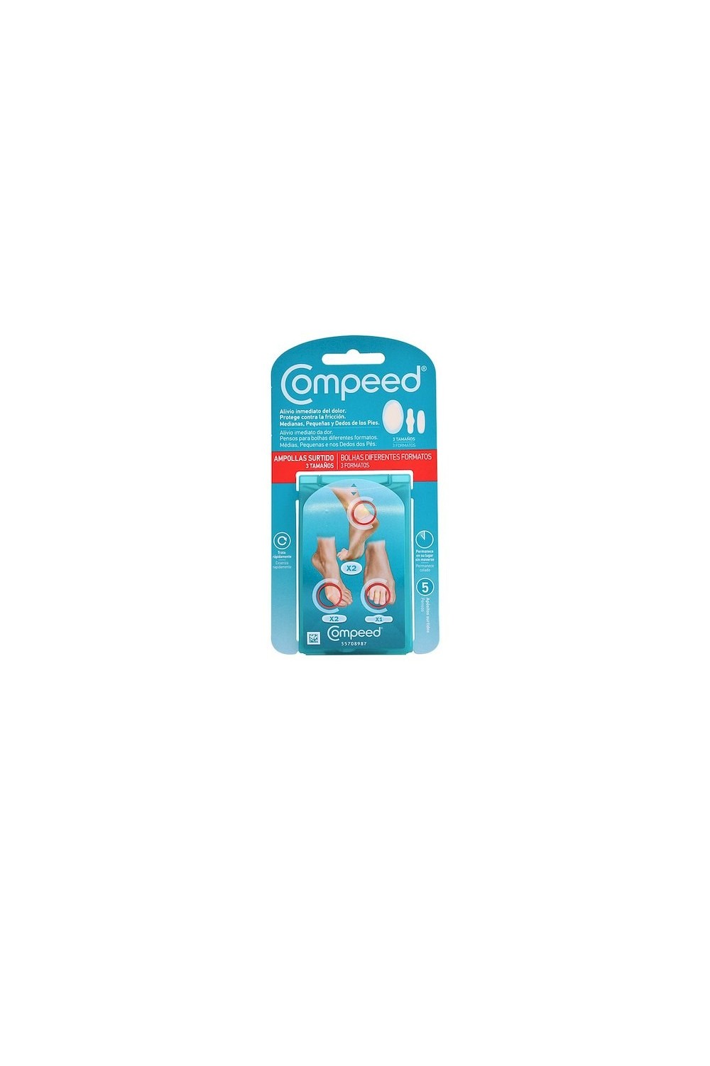 Compeed Mixed Blister Plasters 5 Units