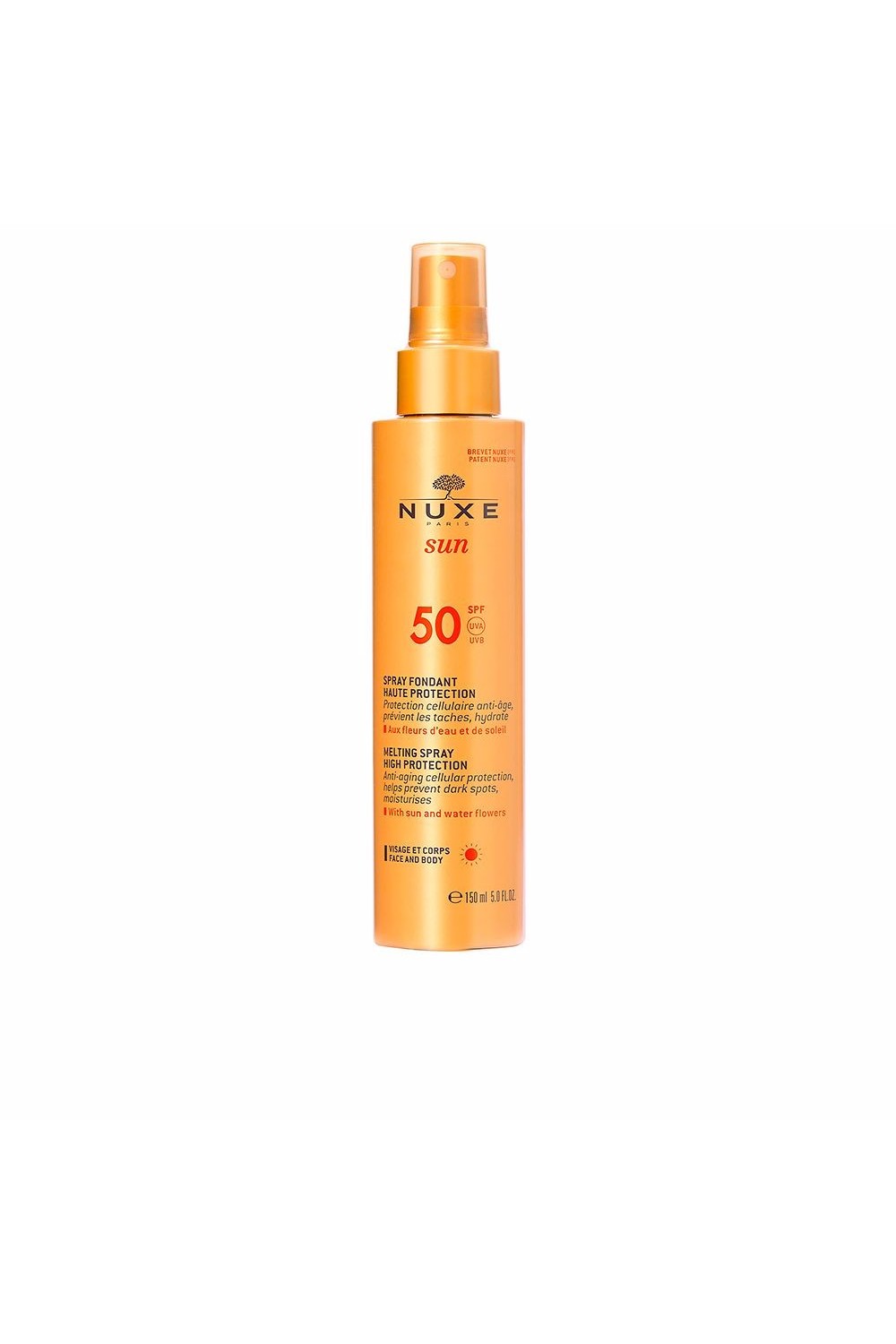 Nuxe Sun High Protection Melting Spray SPF 50 150ml