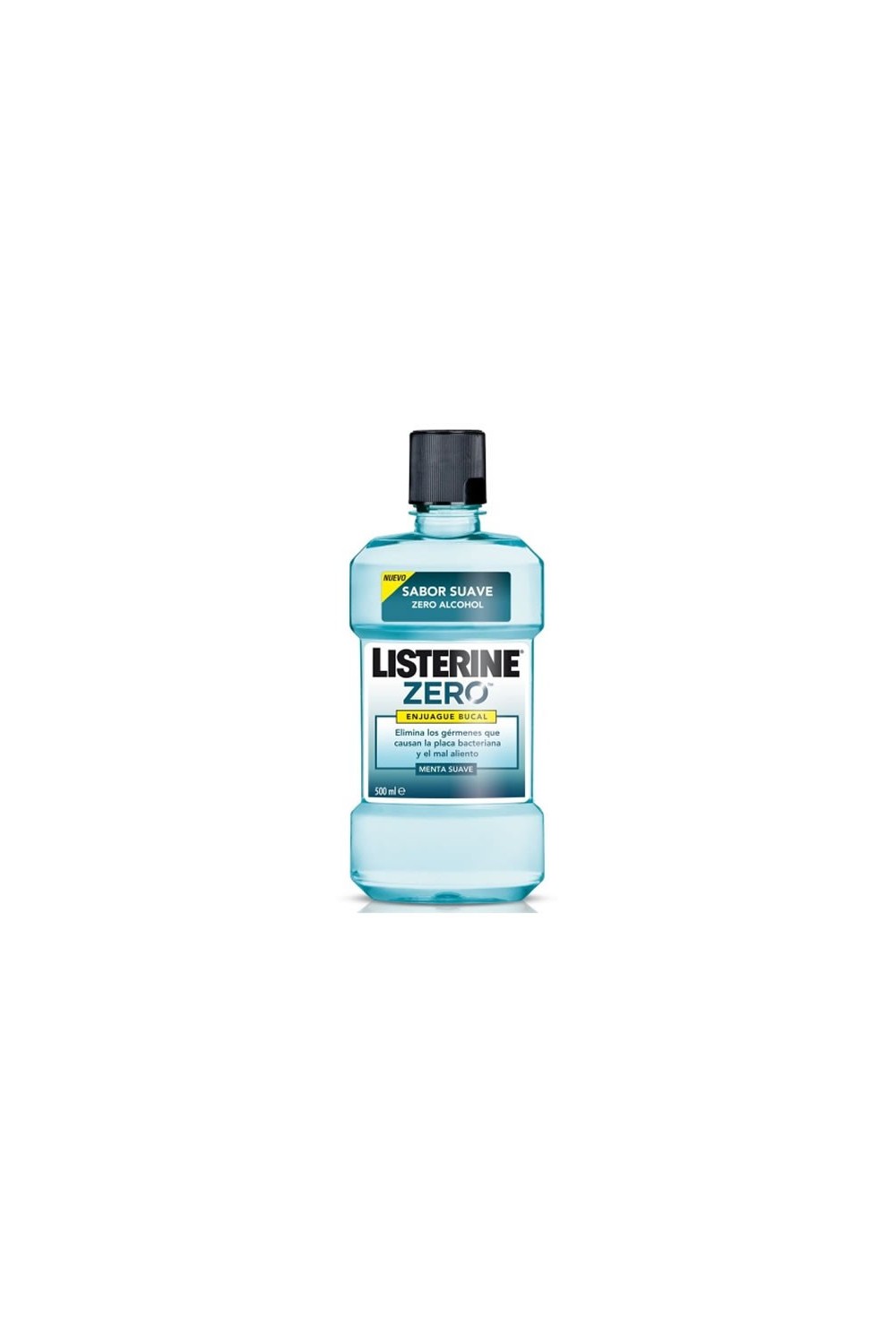 Listerine Zero Alcohol Mouthwash Soft Mint 500ml