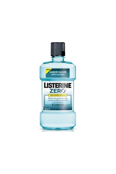 Listerine Zero Alcohol Mouthwash Soft Mint 500ml